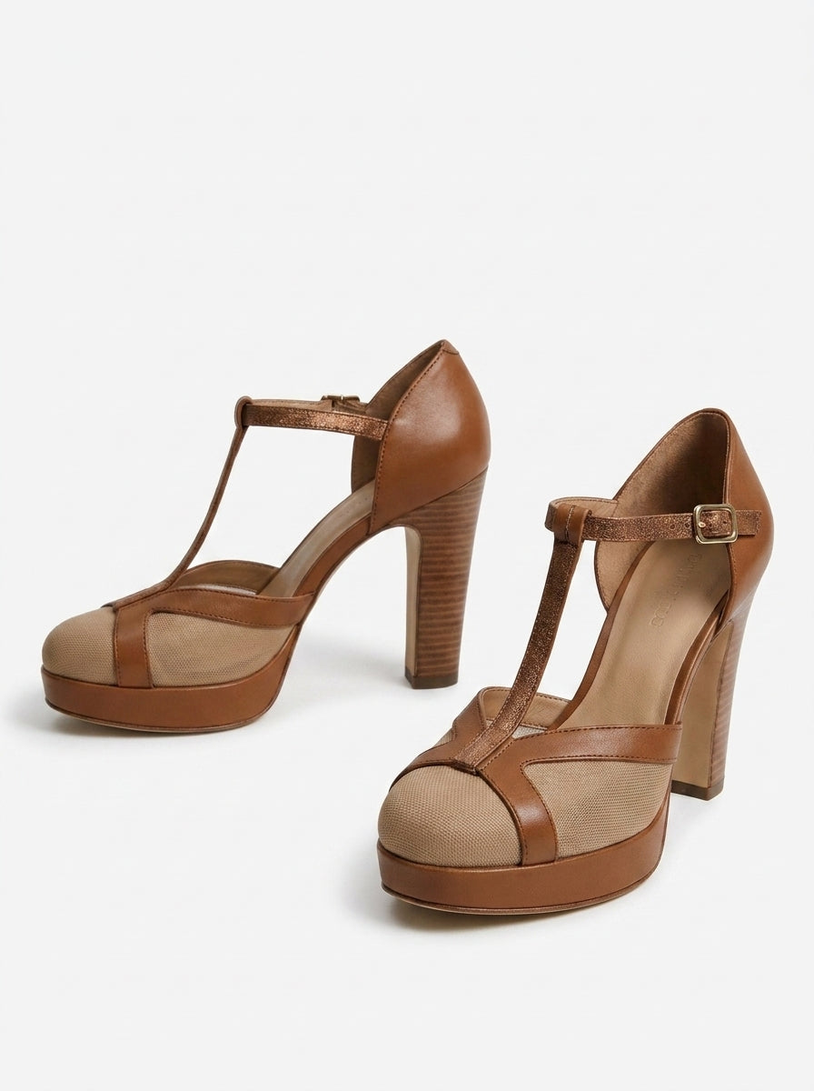 Escarpins Romy - Talon Carré Raffiné
