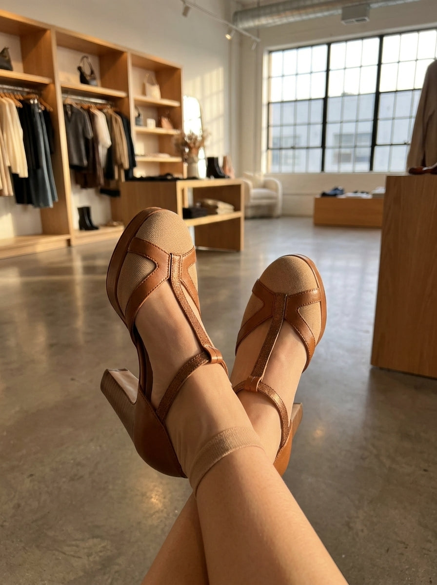 Romy Heels - Refined Block