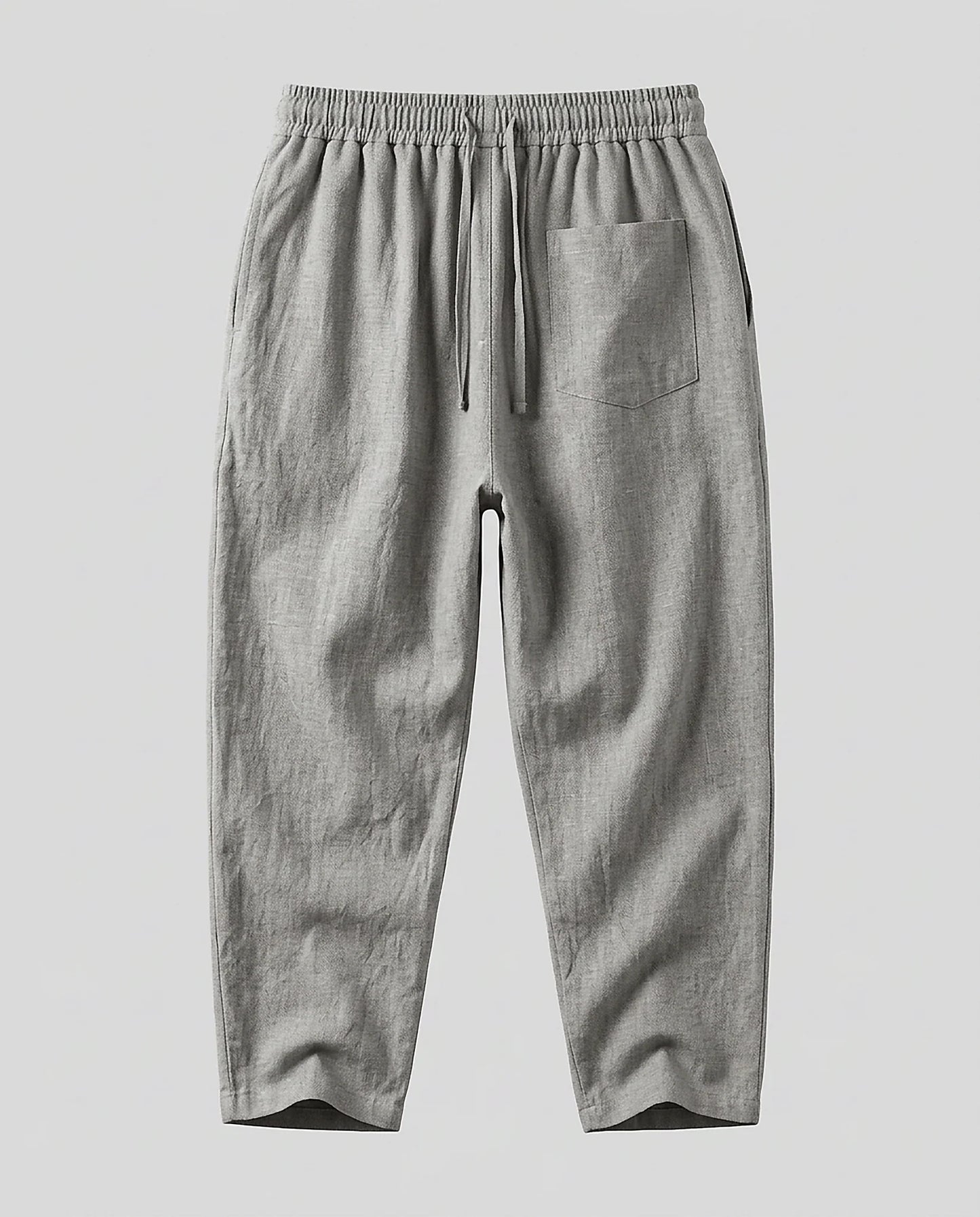 Onyx Trousers - Relaxed Linen — Rovelie photo drop Jul21