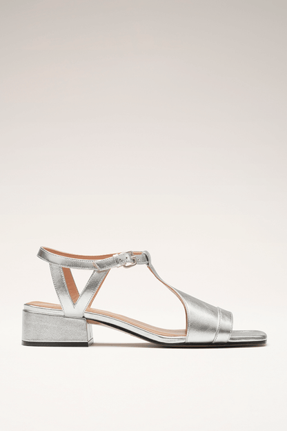 Selene Sandals - Crossed Metallic