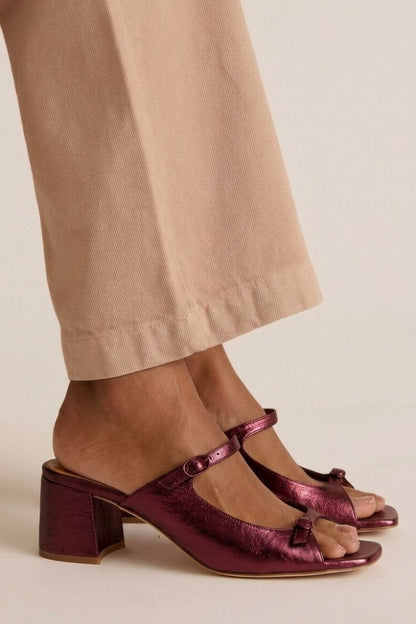 Sienna Sandals - Cut-Out Colourblock