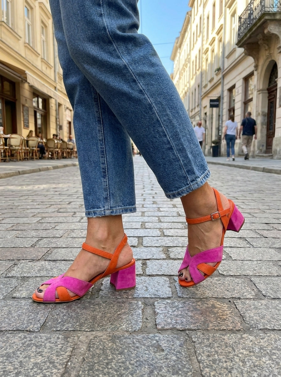 Marlene Heels - Comfort Block