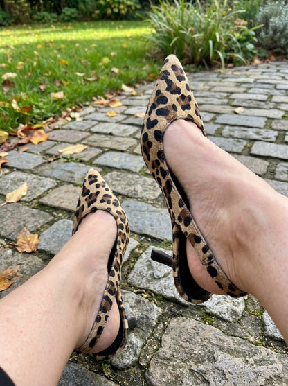 Ines Heels - Leopard Comfort