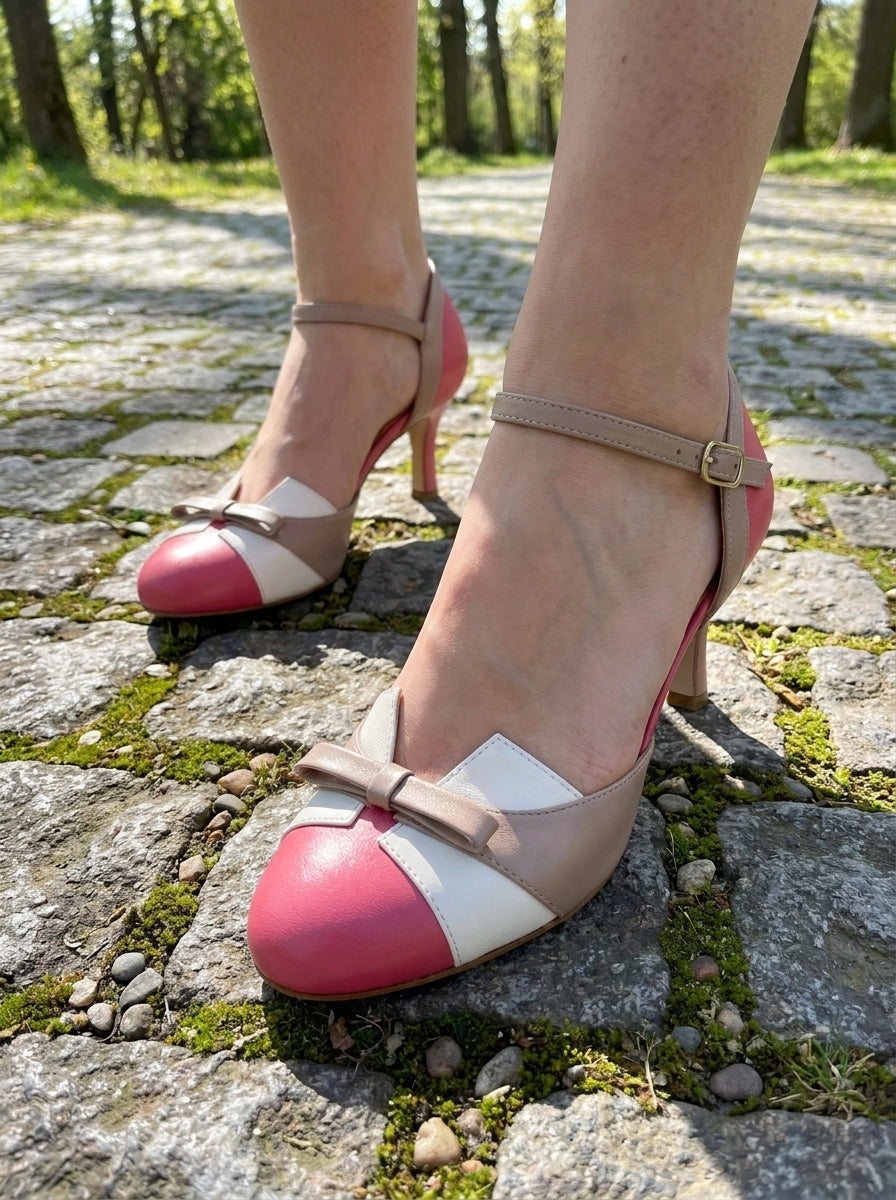 Beatrix Heels - Comfort Block