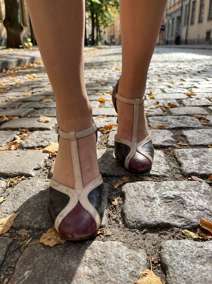 Vivienne Heels - Comfort Block