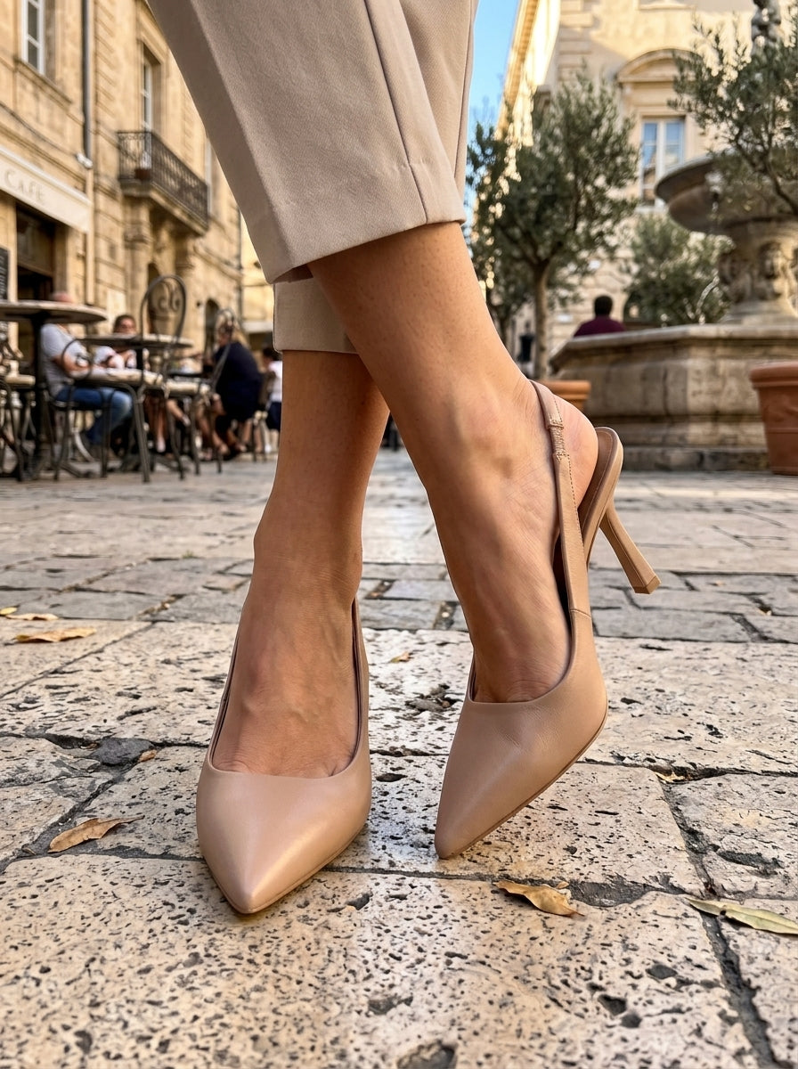 Thea Heels - Comfort Leather