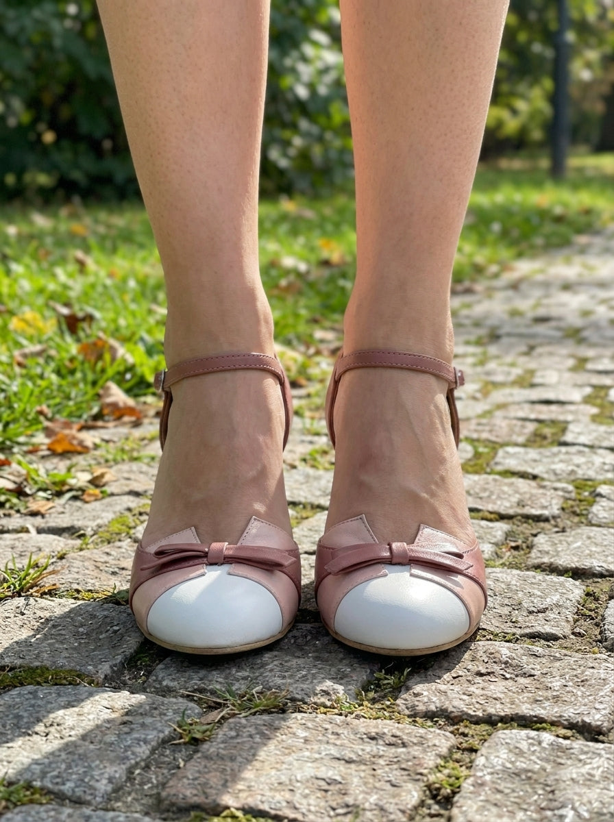 Beatrix Heels - Comfort Block