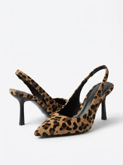 Ines Heels - Leopard Comfort