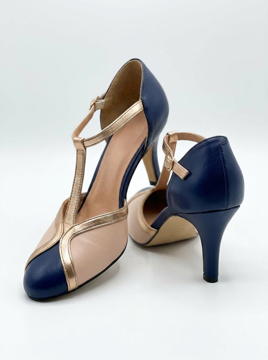 Vivienne Heels - Comfort Block