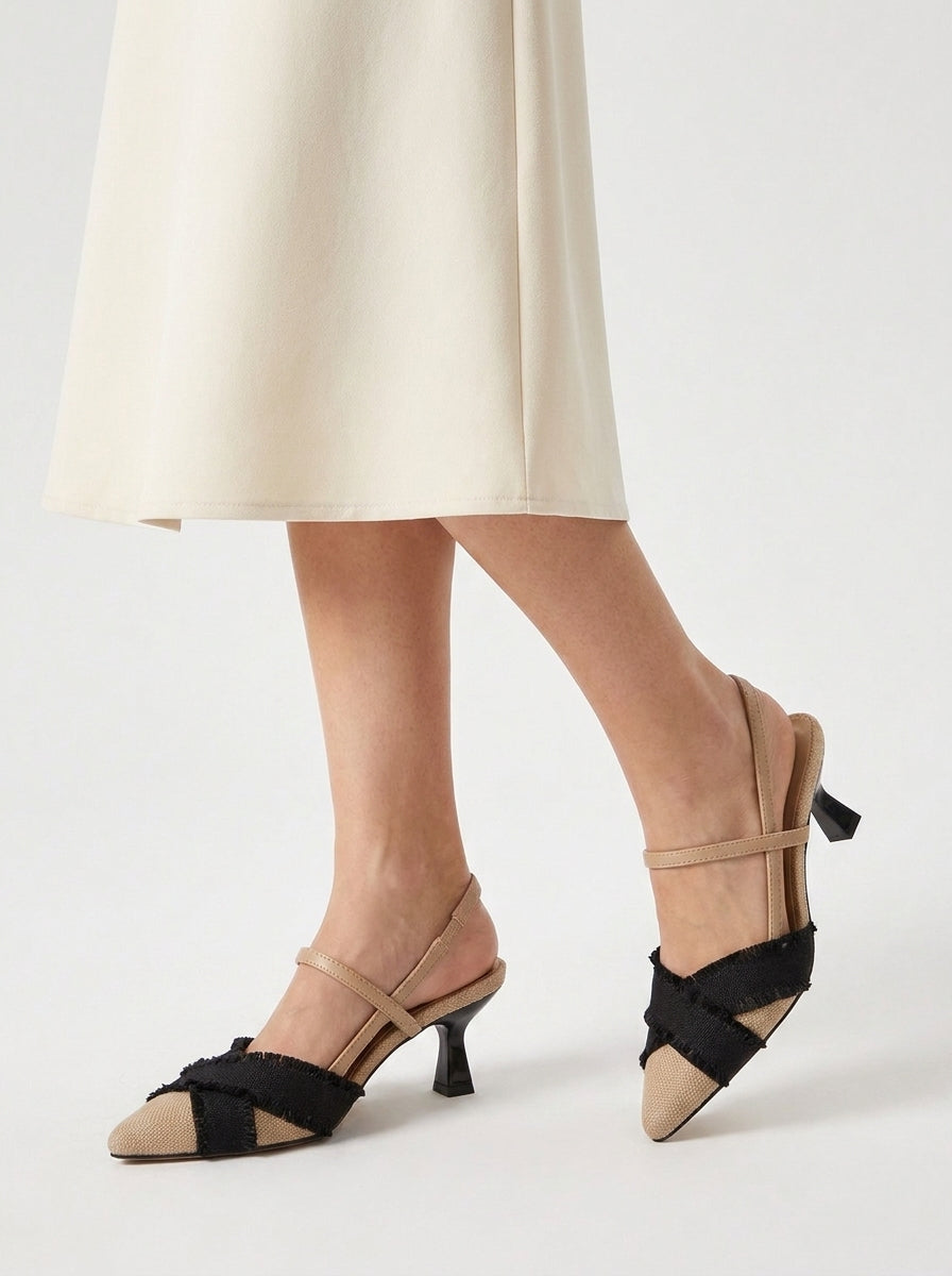 Greta Flats - Open Ballerina