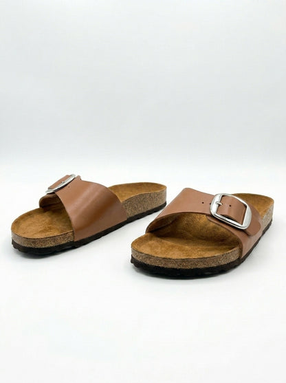 Amalie Slides - Tan