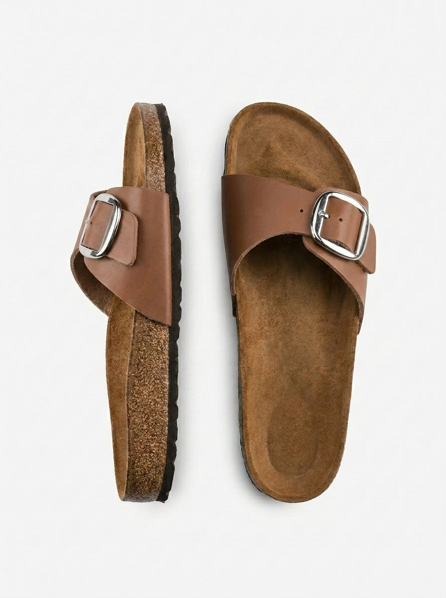 Amalie Slides - Tan