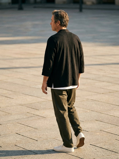 Haruto Kimono - Open Layer - Black