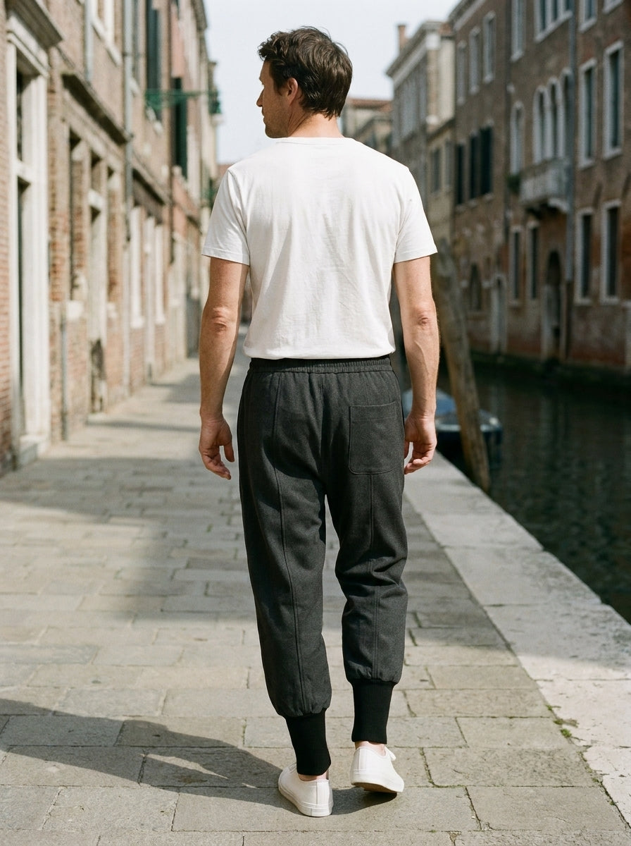 Kumori Trousers - Roomy Harem - Dark Gray