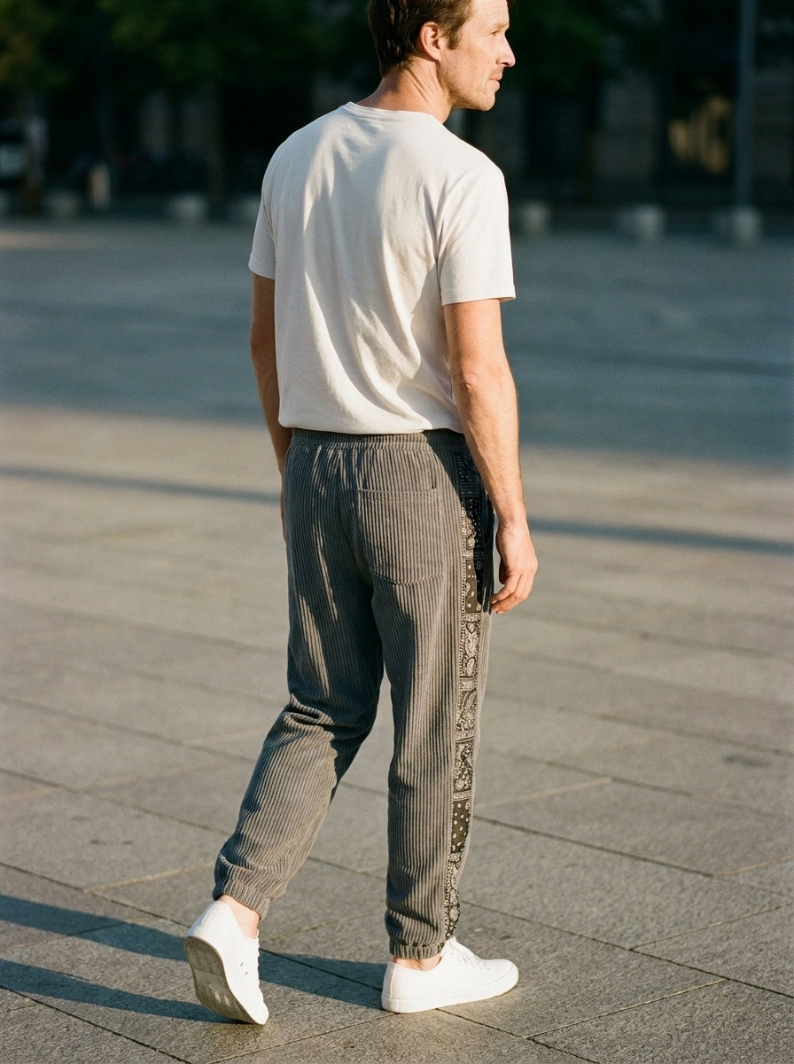 Tori Trousers - Tapered Harem - Gray