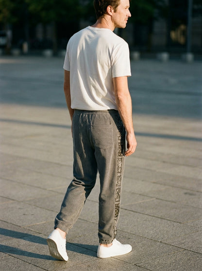 Tori Trousers - Tapered Harem - Gray
