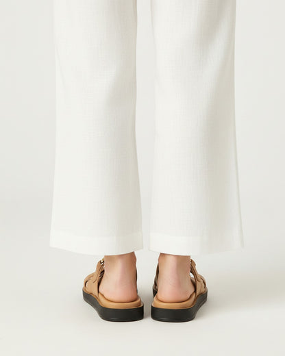 Pael Sandals - Leather in Camel - back fit