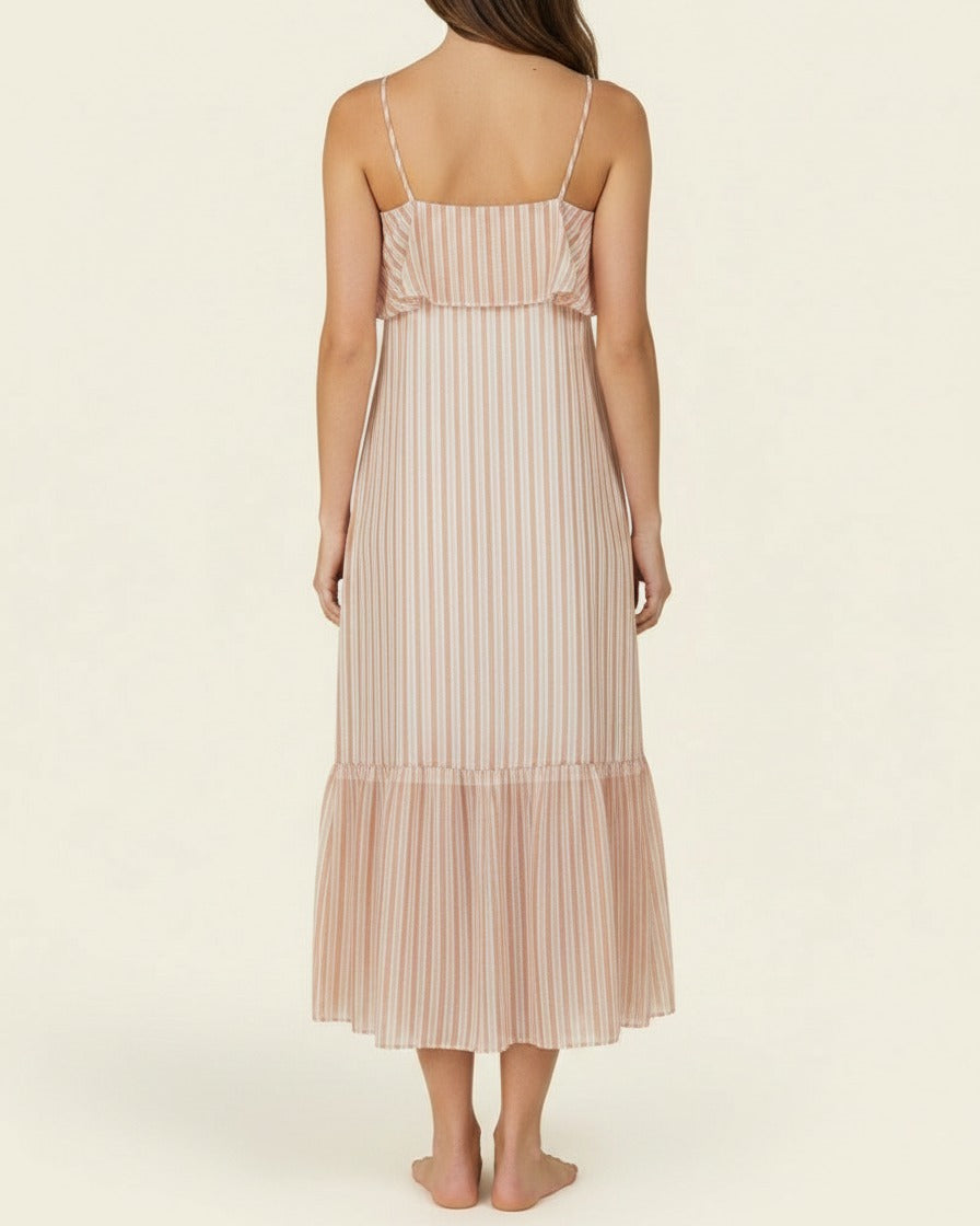 Mael Jacket - Relaxed in Stripes - back fit