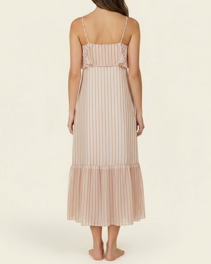 Mael Jacket - Relaxed in Stripes - back fit