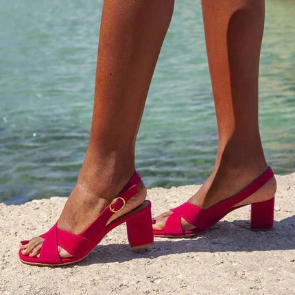 Celestine Sandals - Block Heel