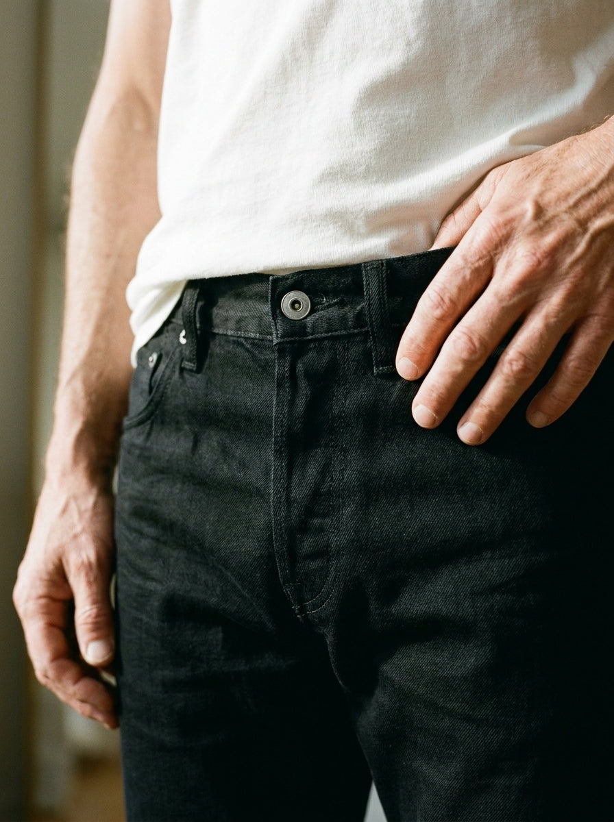 Masahiko Jeans - Loose Taper - Black