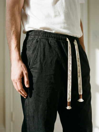 Gentaro Trousers - Relaxed Harem - Black