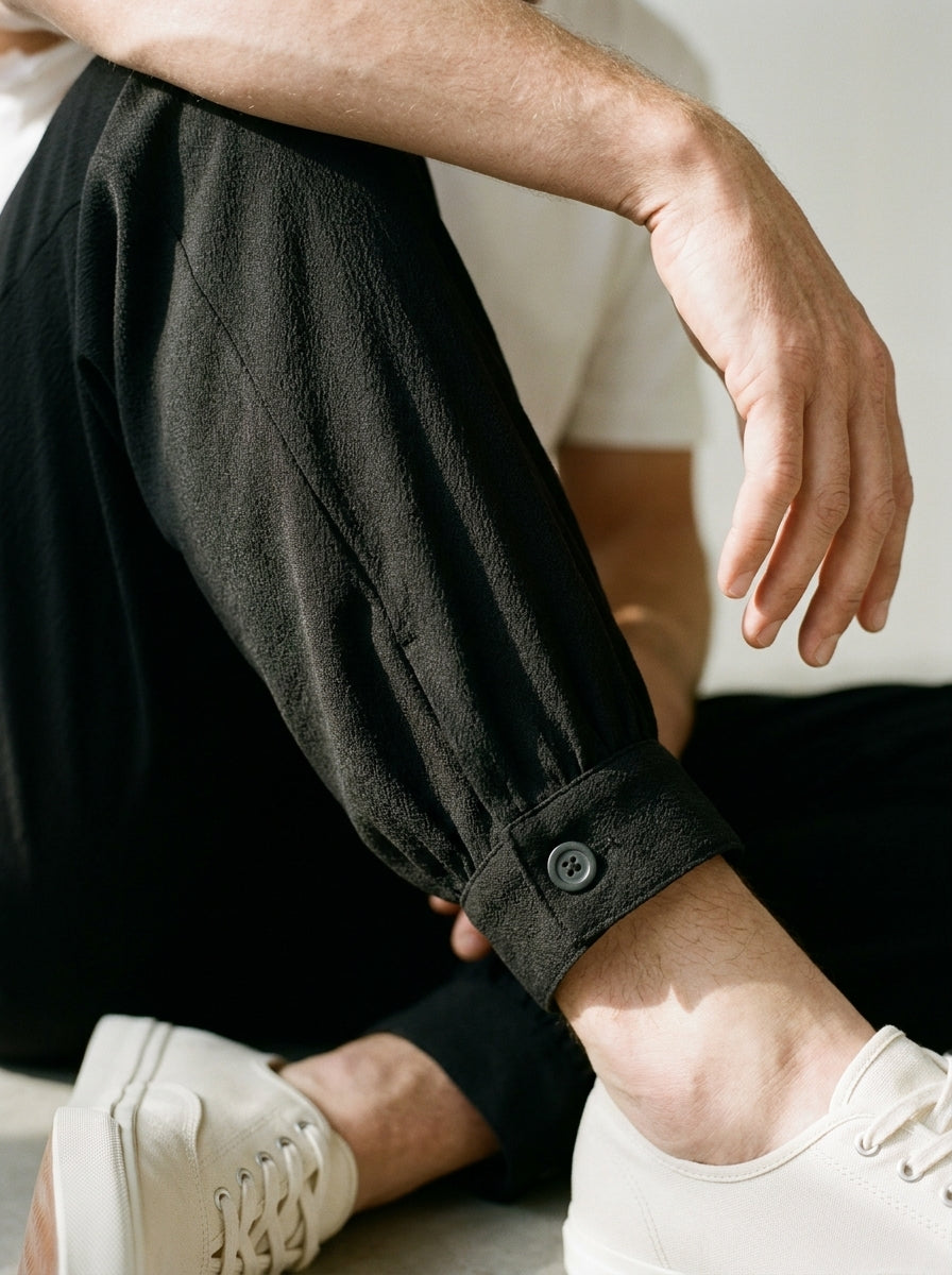 Makito Trousers - Everyday Drawstring - Black
