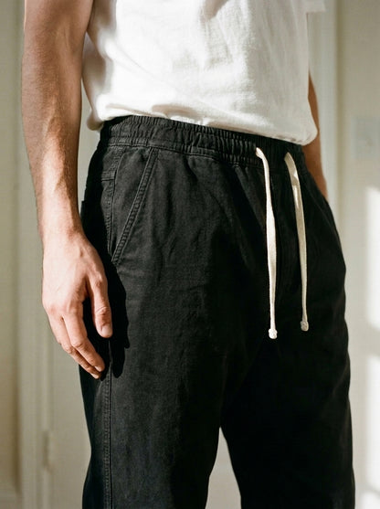 Gentaro Trousers - Relaxed Harem - Black
