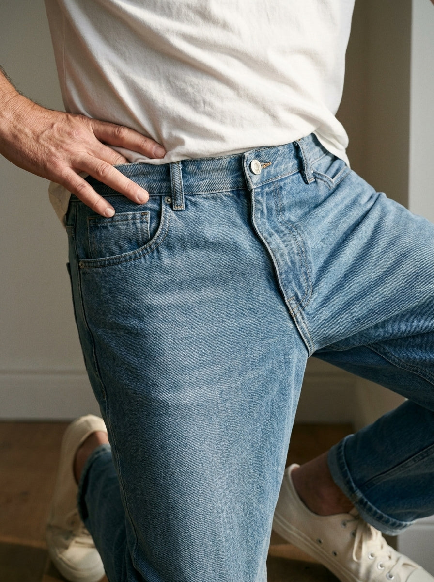Masahiko Jeans - Loose Taper - Blue