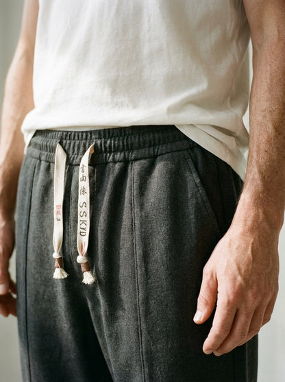 Kumori Trousers - Roomy Harem - Dark Gray