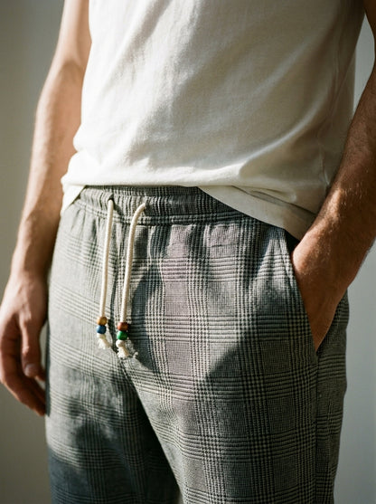 Moshihiro Trousers - Relaxed Everyday - Gray