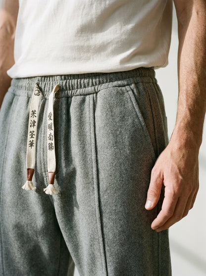 Kumori Trousers - Roomy Harem - Light Gray