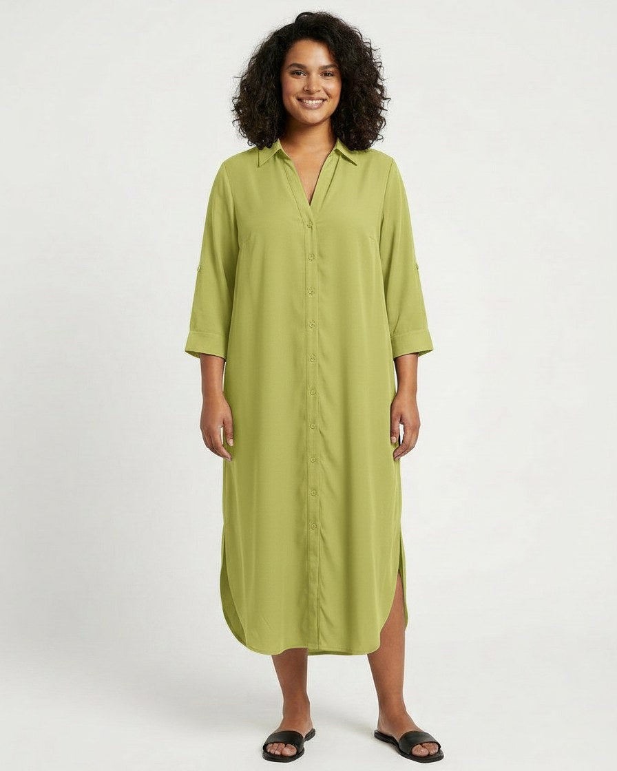 Aster Dress - Relaxed in Geel