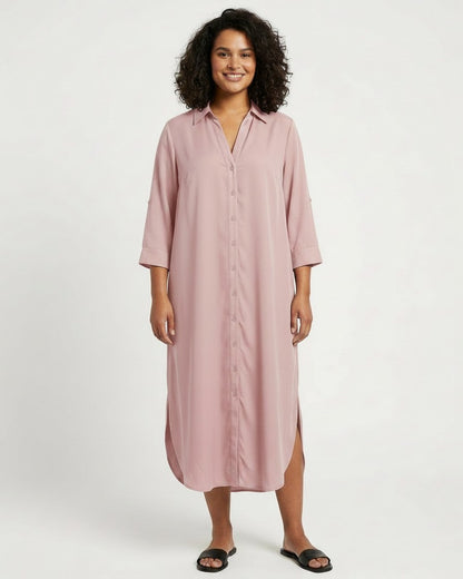 Aster Dress - Relaxed in Pink