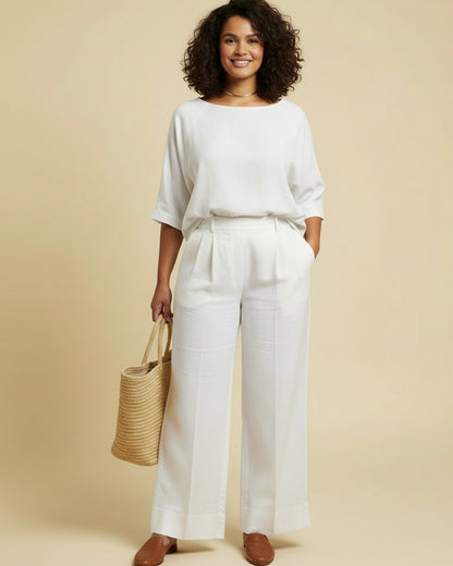 Jude Shirt - Relaxed Linen in White