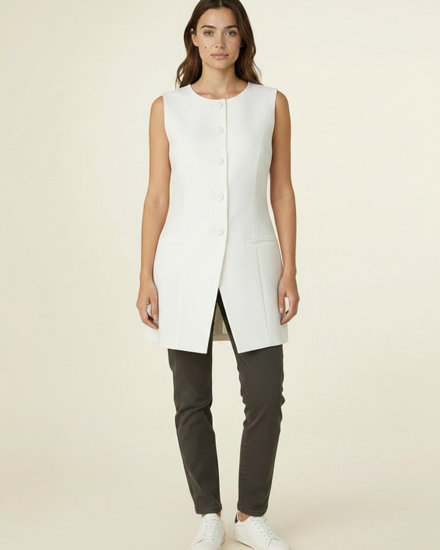Cade Jacket in WHITE