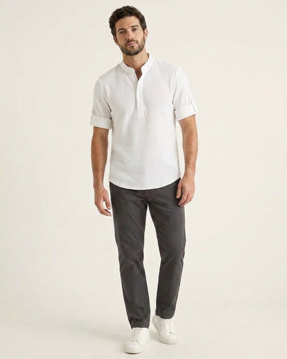Noa Shirt - Cotton in White