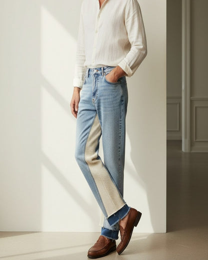 Ines Jeans - Classic-Fit Zip Leather in Default - indoor 1