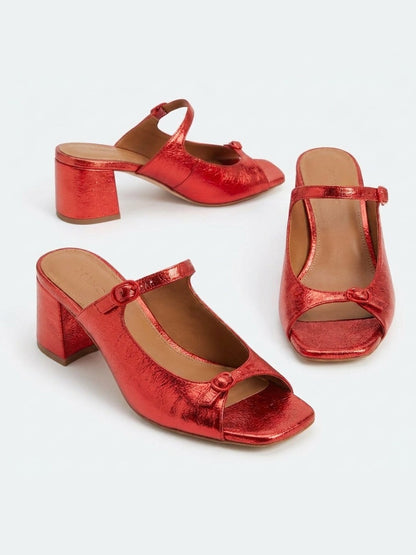 Sandales Sienna - Découpes color-block