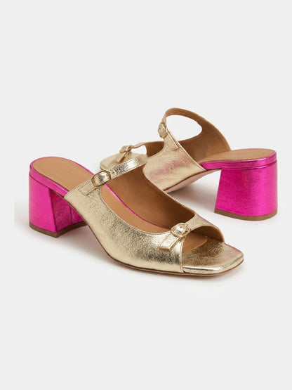 Sandales Sienna - Découpes color-block