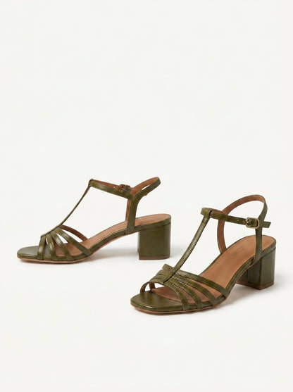 Sandales Clemence - Bride métallisée