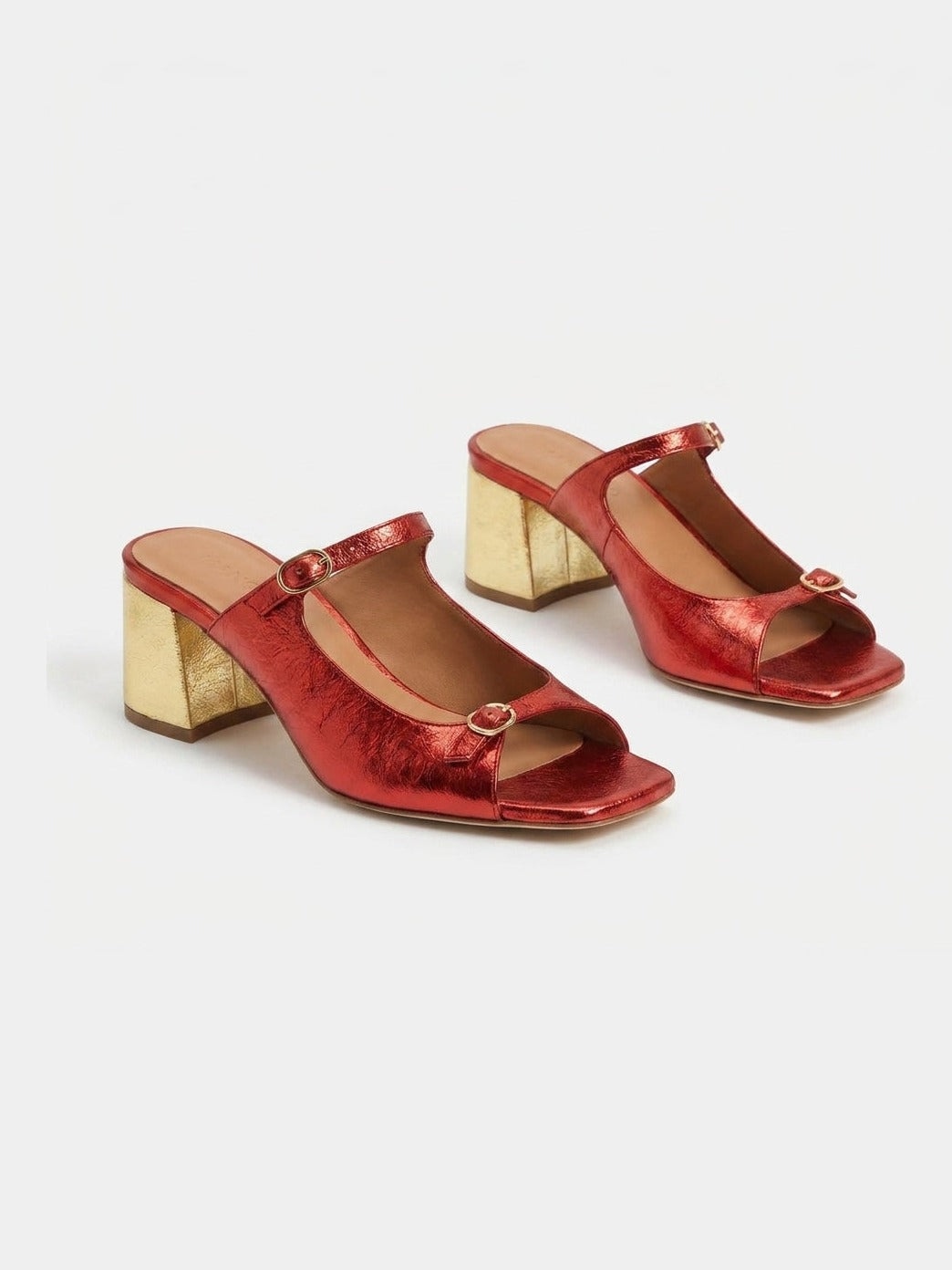 Sandales Sienna - Découpes color-block
