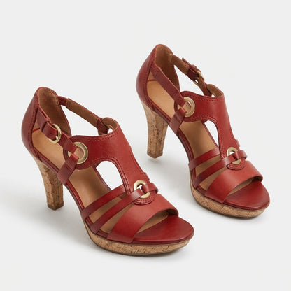 Nola Sandals - Heeled Comfort