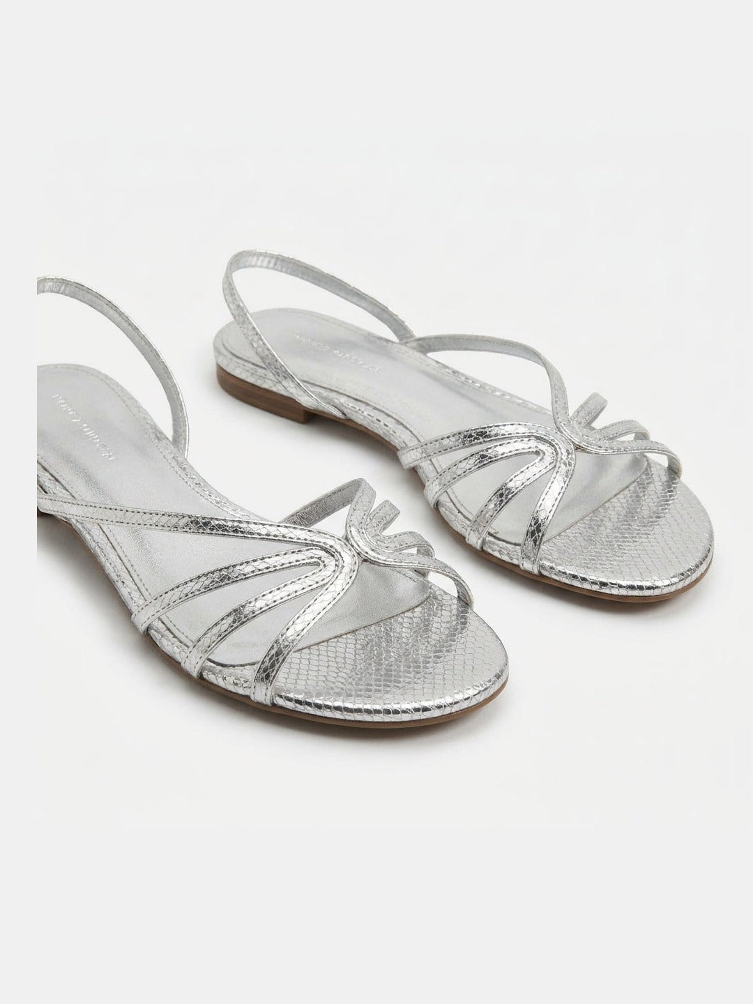 Sandales Delphine - Bride métallisée