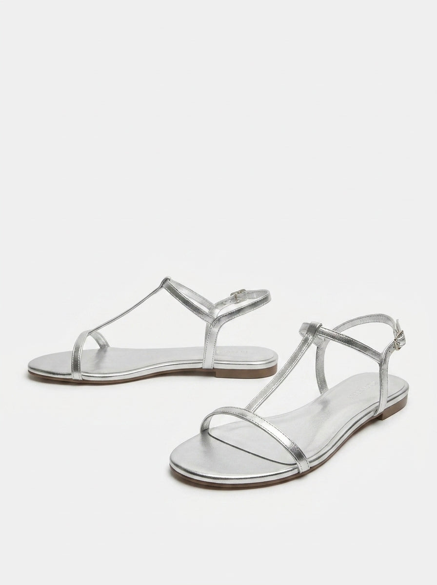 Sandales Rosalie - Bride Métallisée