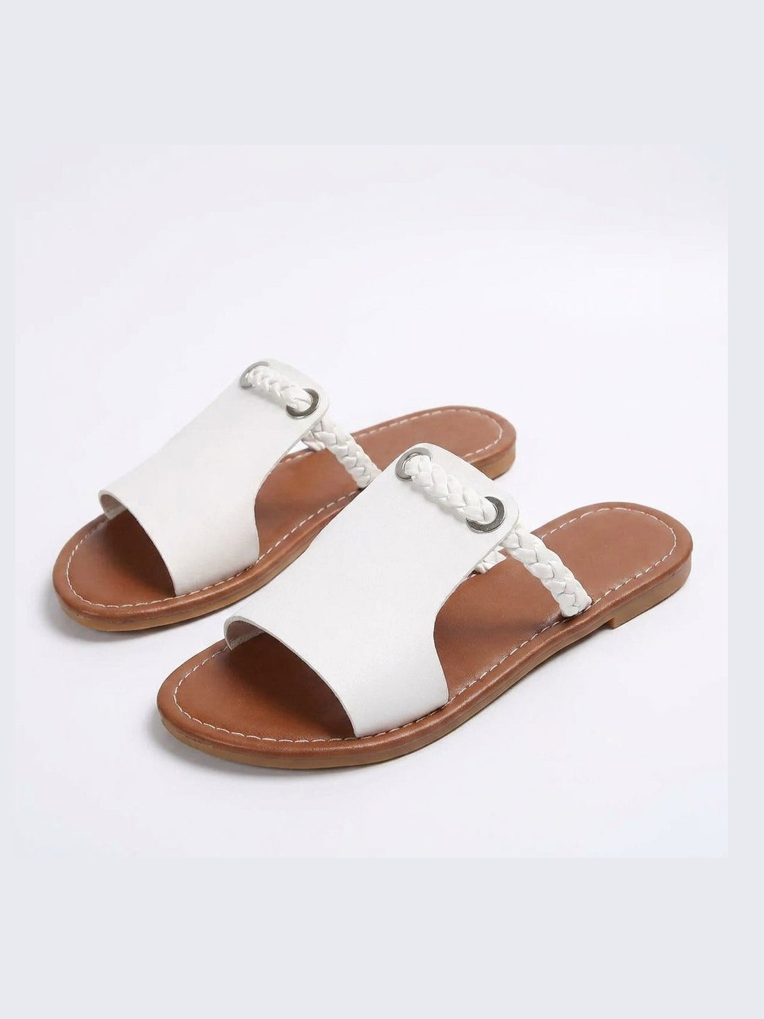 Eveline Sandals - White