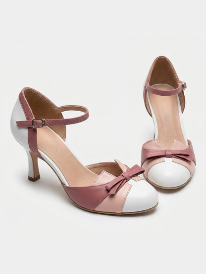 Escarpins Beatrix - Talon carré confortable