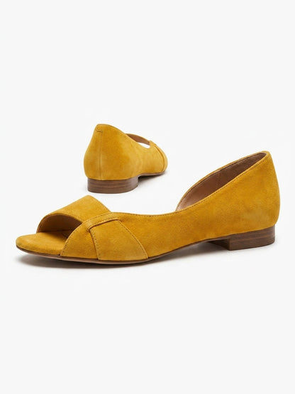 Sandales Margaux - Bride arrière en cuir suédé