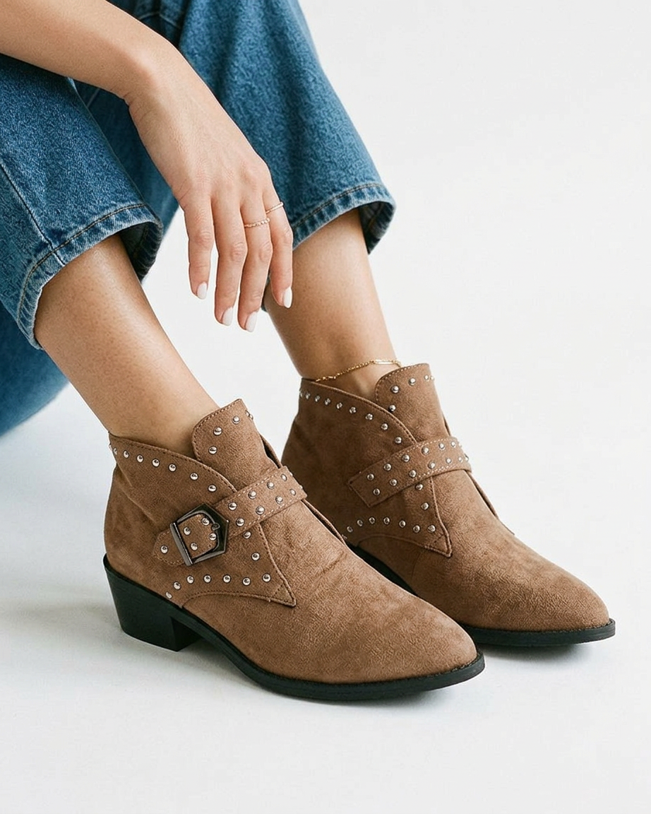 Haas Boots - Leather in Khaki