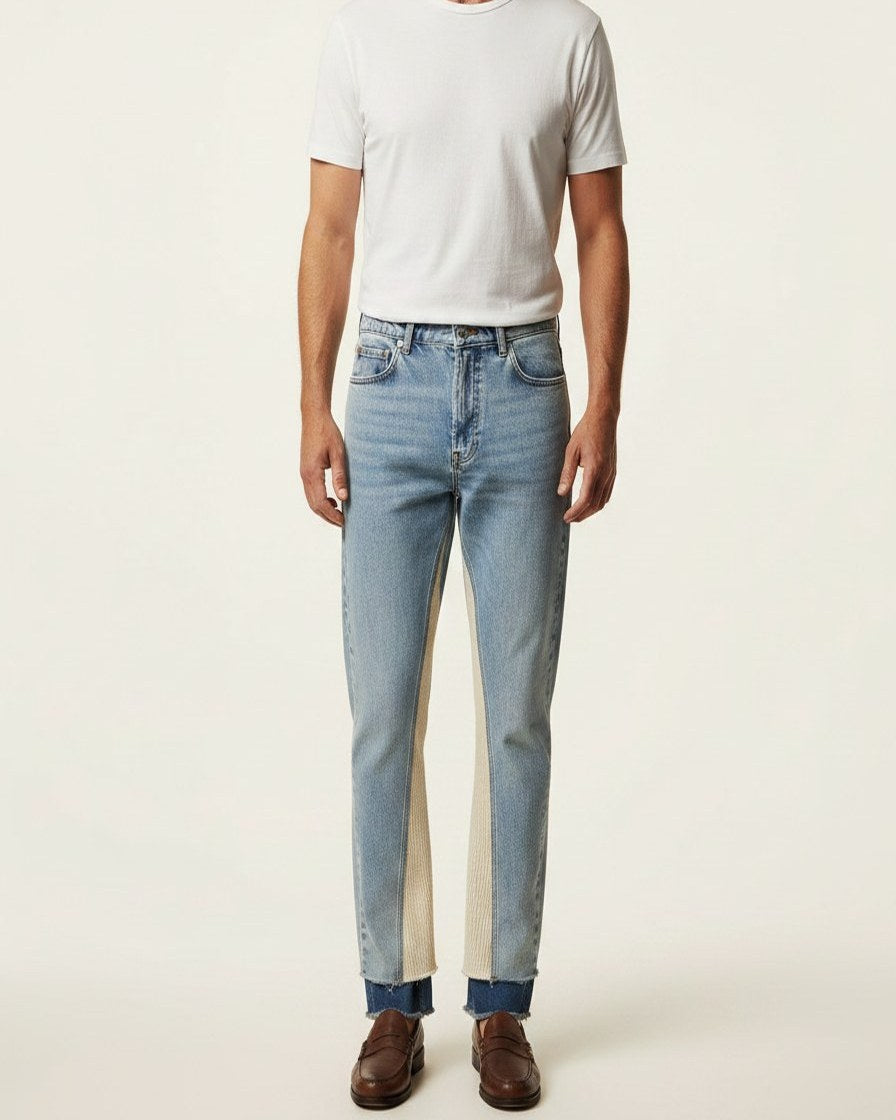 Ines Jeans - Classic-Fit Zip Leather in Default